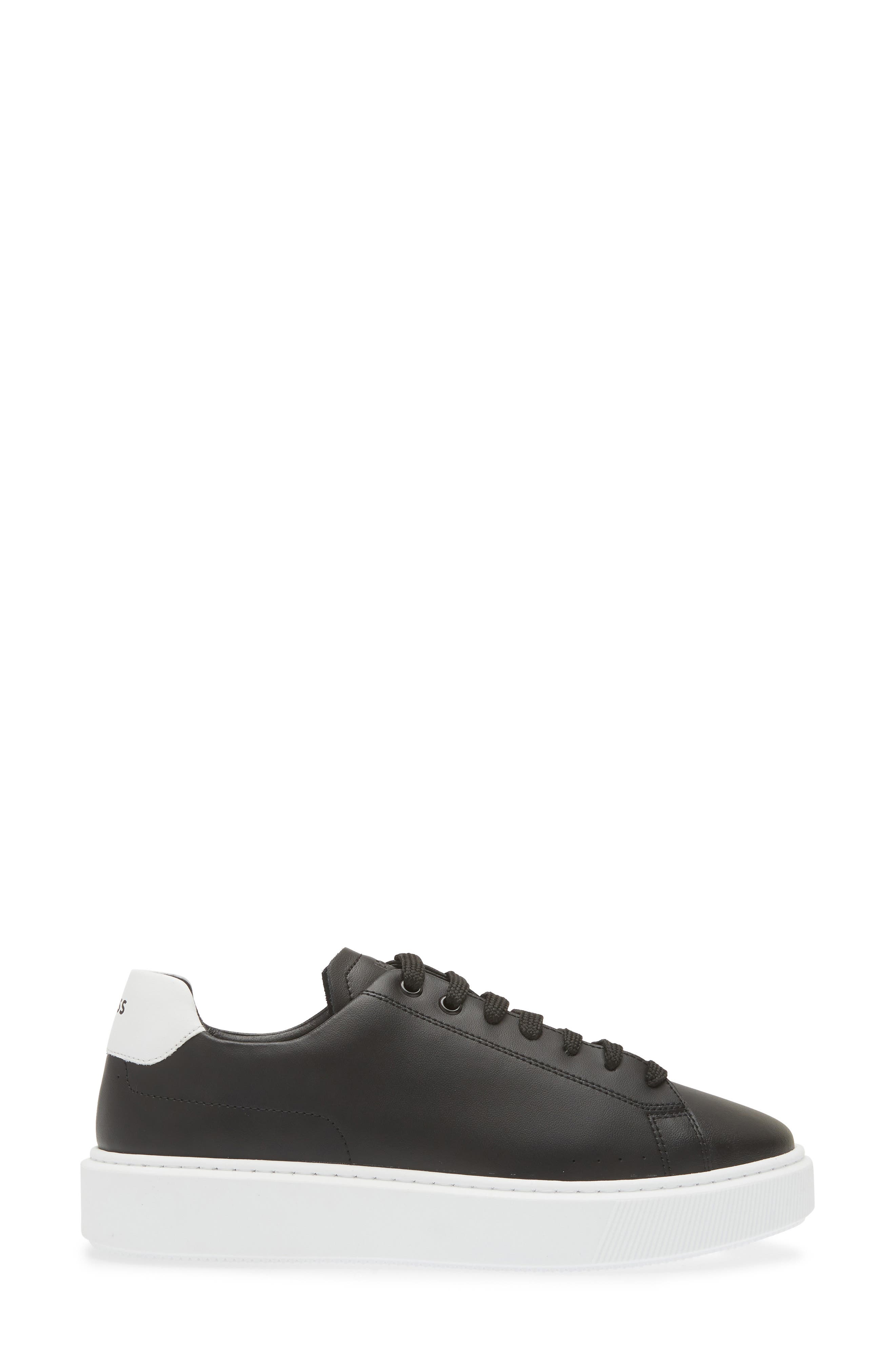 BOSS Colyn Hybrid Leather Sneaker, Alternate, color, Blk