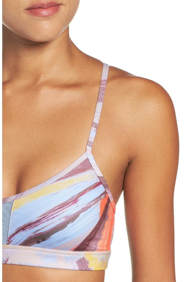 'Goddess' Sports Bra, Alternate, color, MODERNIST MULTI