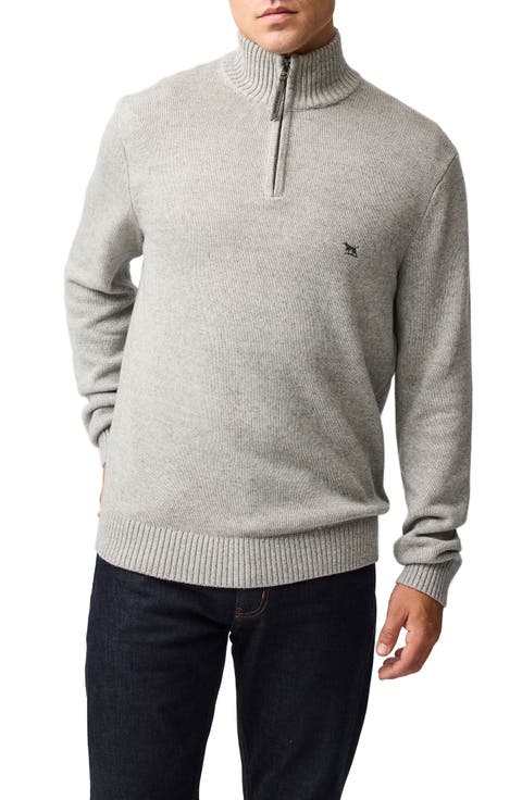 Merrick Bay Quarter Zip Sweater