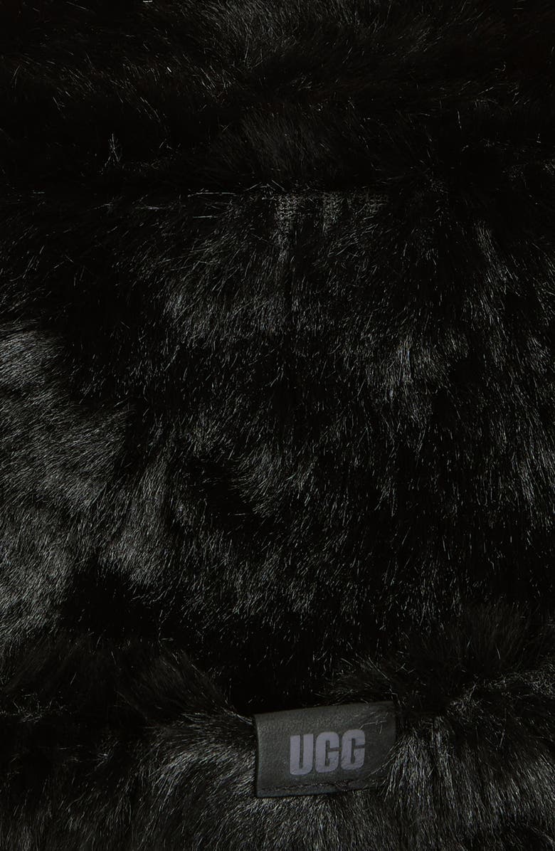 UGG<sup>®</sup> Faux Fur Bucket Hat, Alternate, color, 