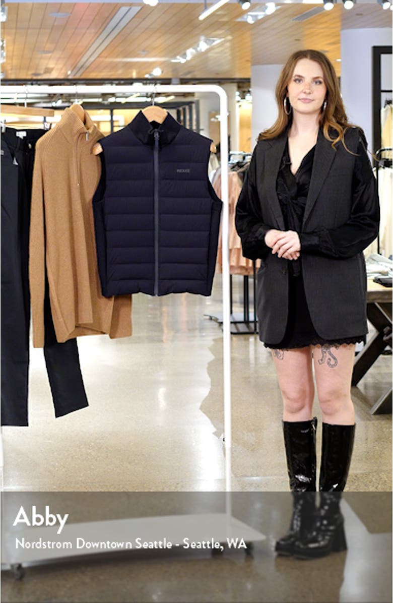 Jacob Mixed Media Down Vest, sales video thumbnail