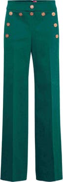 Maison Common Striped Sailor Trousers