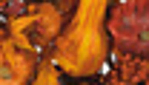 Nearly Natural 28in Harvest Wreath In Orange
