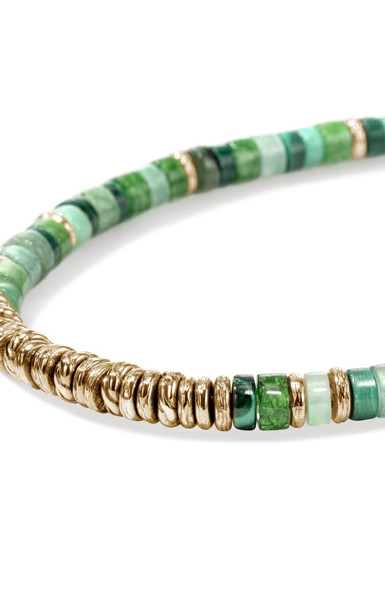 John Hardy Heishi Bracelet, Alternate, color, Gold