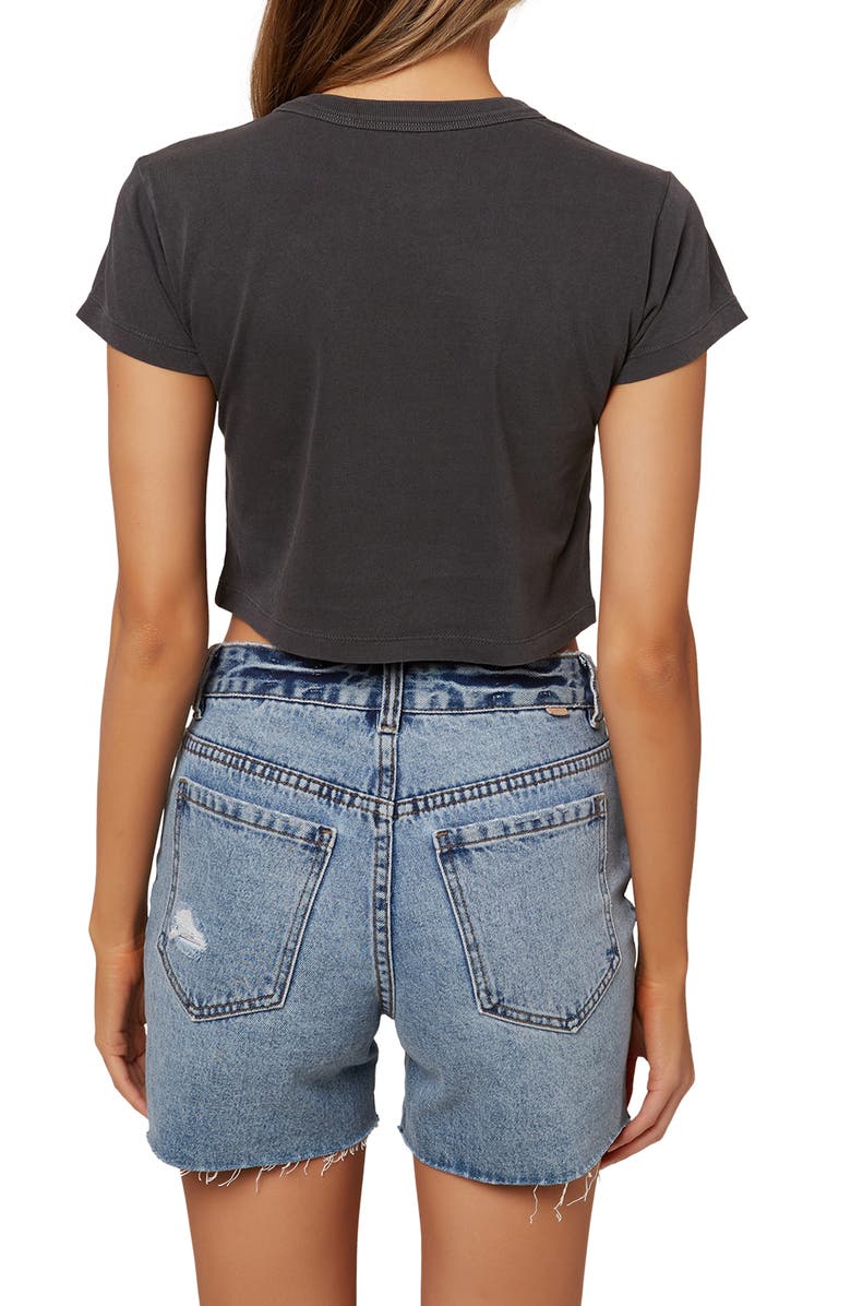 O'Neill Dolphin Crop Graphic Tee, Alternate, color, 