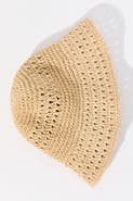 H&M Handmade straw bucket hat