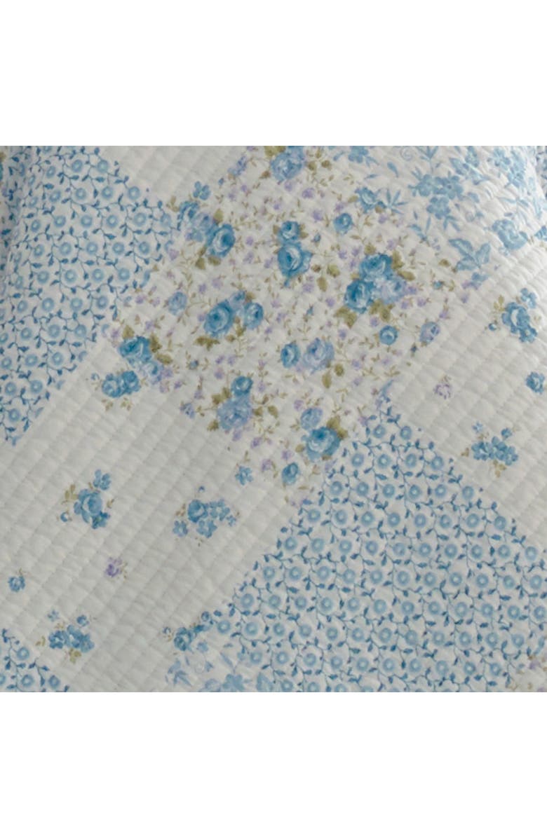 Laura Ashley Kenna Pastel Blue Full/Queen Quilt Set, Alternate, color, 