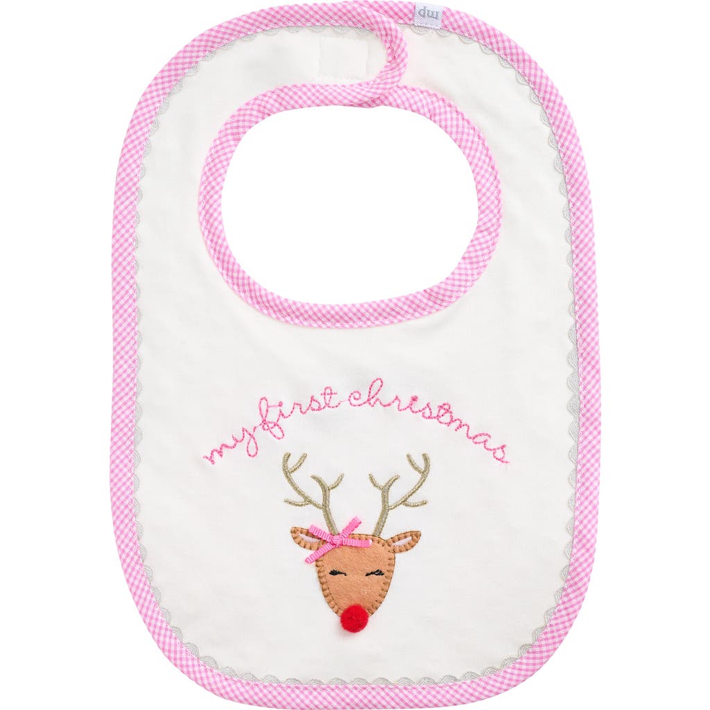 Mud Pie My First Christmas Bib In Neutral