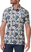 TravisMathew Featherweight Villa Floral Polo