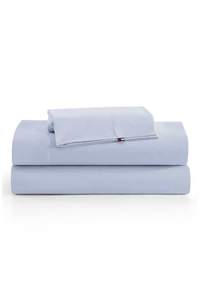 Performance Cooling Cotton Sheet Set, Main, color, LIGHT / MEDIUM BLUE