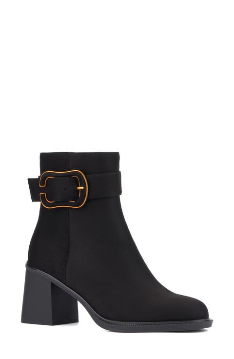 Melody Buckle Ankle Boot (Women)