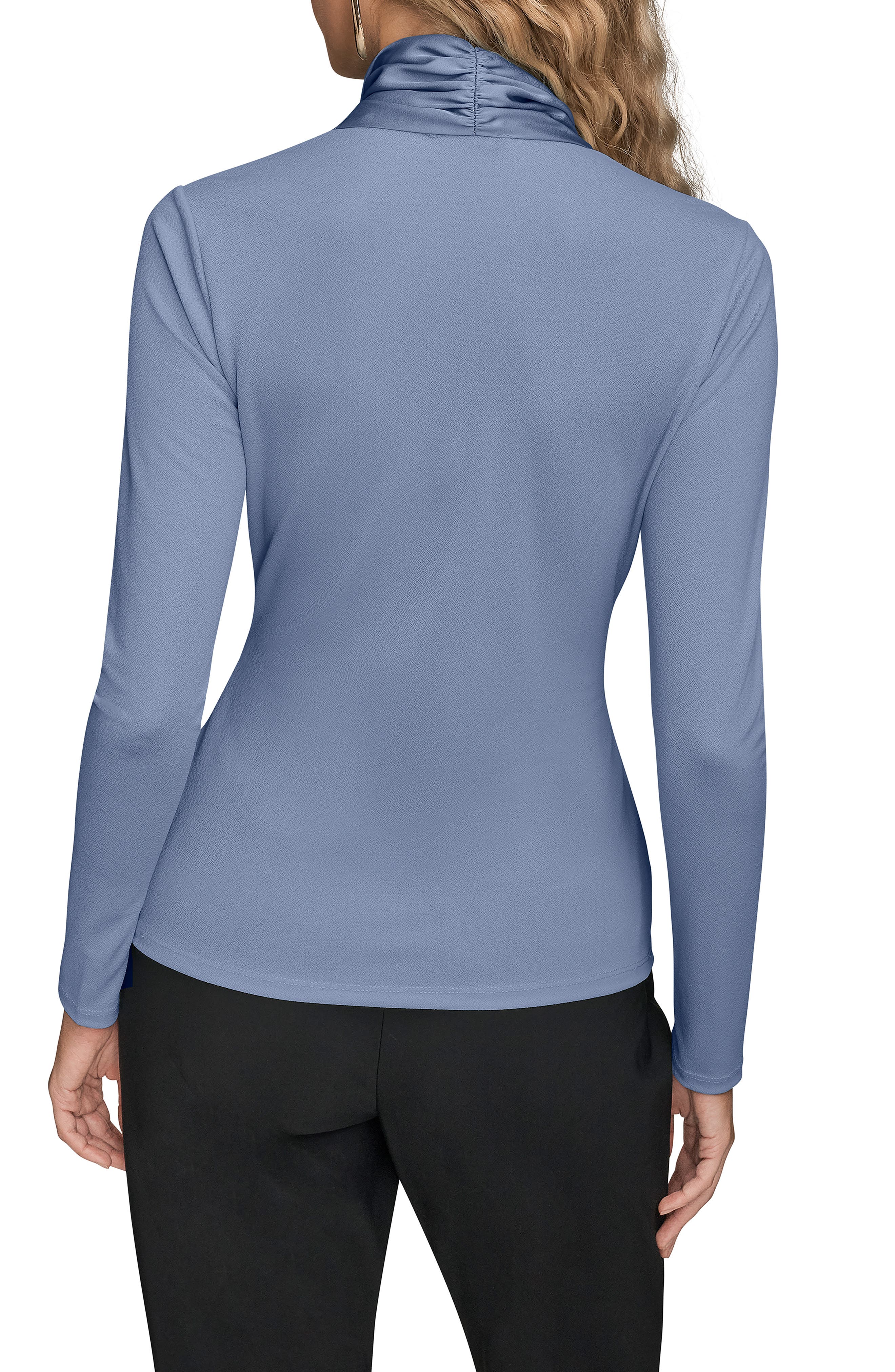 Wrap Front Long Sleeve Top - image 2