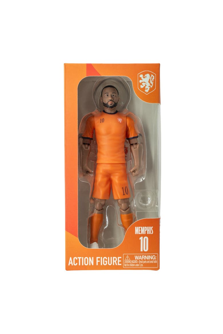 Sockers Netherlands National Memphis Depay 8" Soccer Action Figure, Alternate, color, Orange