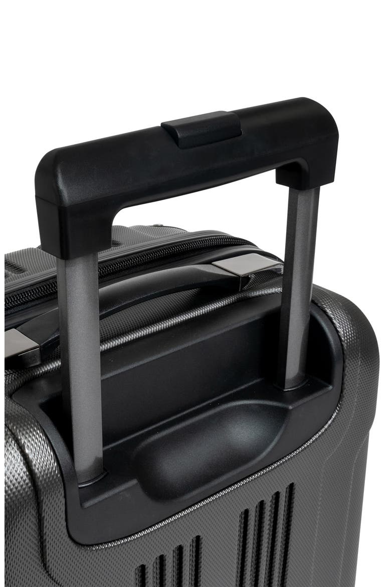 3-Piece 4-Wheel Spinner Lightweight Luggage Set, Alternate, color, CHARCOAL