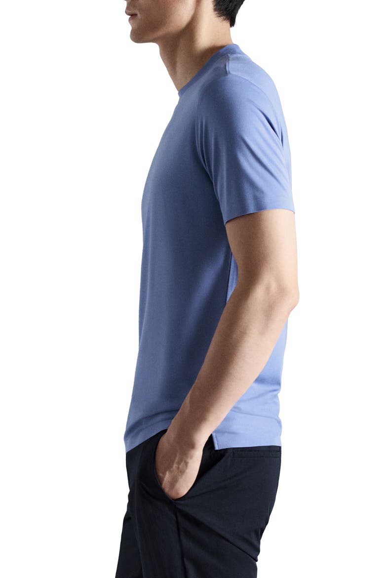 Slim Fit Comfort Stretch T-Shirt, Alternate, color, CHINA BLUE