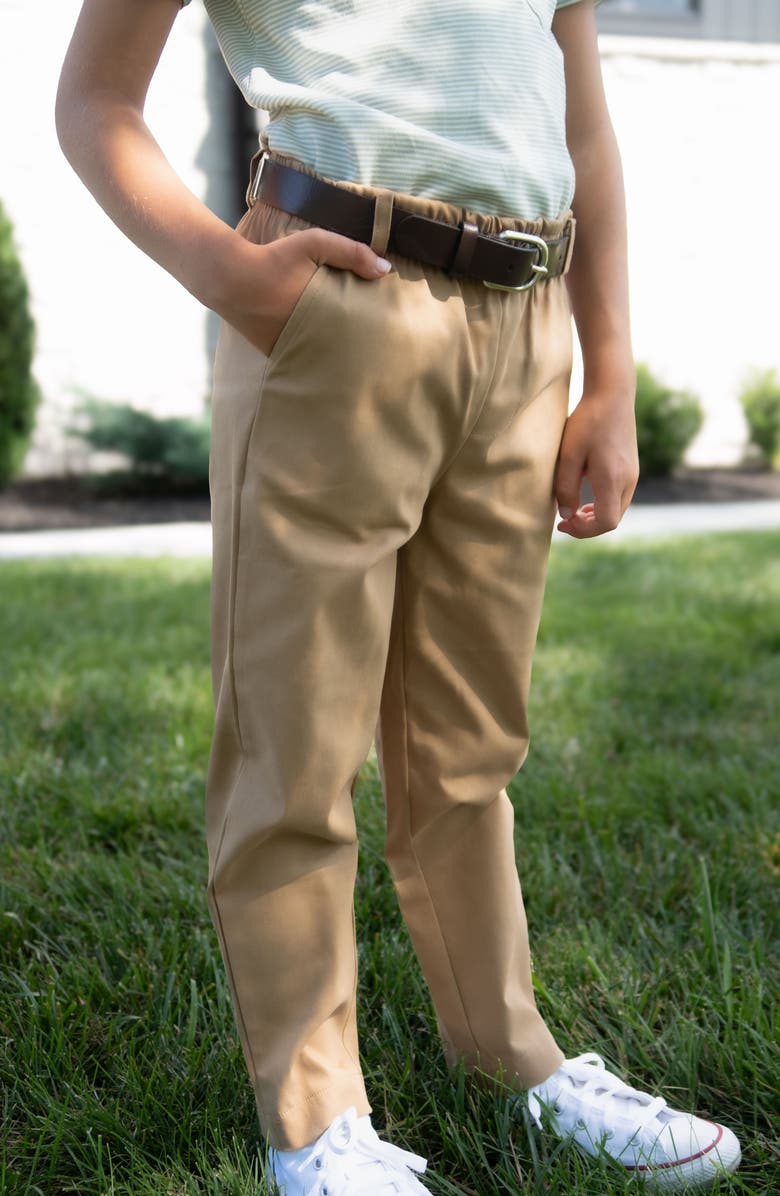 Little Paper Kids Theodore Pant, Alternate, color, Khaki