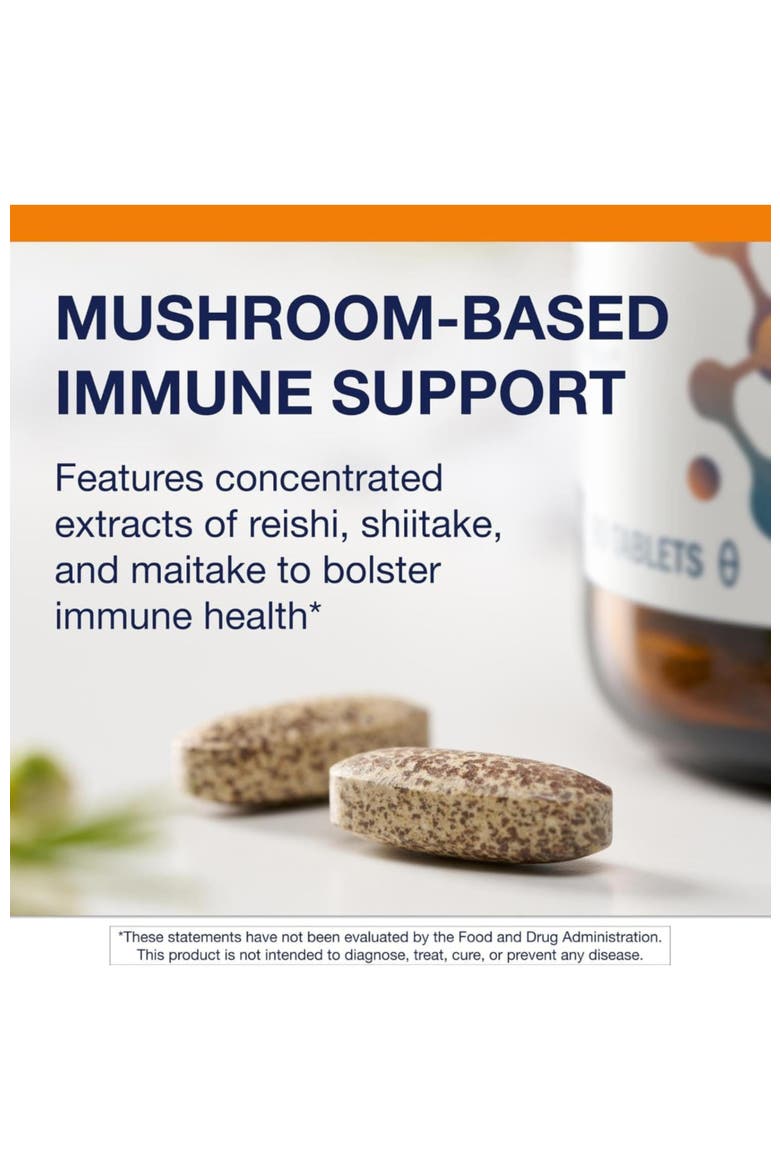 Mycotaki Immune Support Mushroom Supplement Tablets 90 Tablets, Alternate, color, None