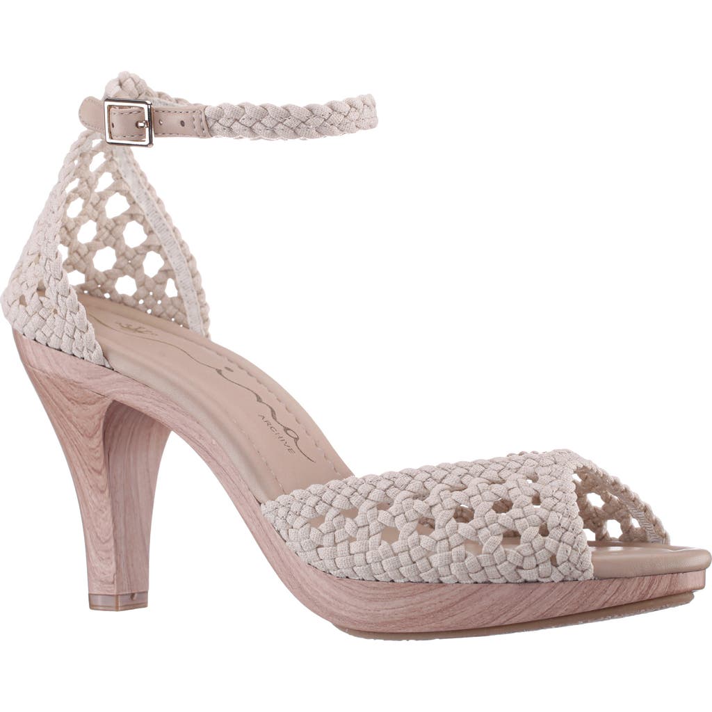Nina Avenue Ankle Strap Sandal In Chino