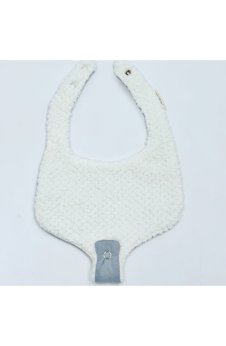 Piper&Cloth Soothe & Snap Pacifier Bib, Alternate, color, Morning Fog