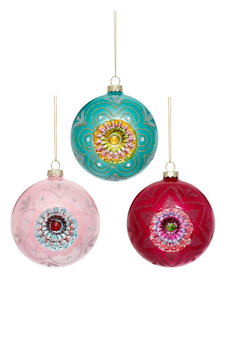 Pastel Ball Ornament, Set of 6, Main, color, Multiple Colors