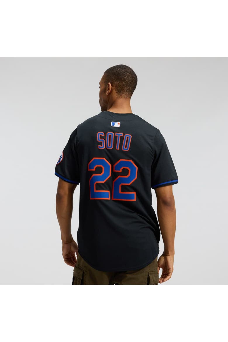 Men's Nike Juan Soto Black New York Mets Alternate Limited Player Jersey, Alternate, color, Black