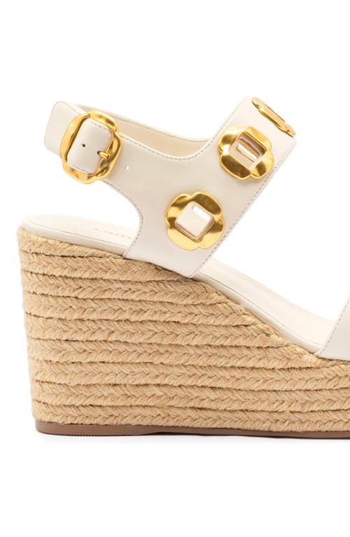 Larroude Milan Espadrilles Ivory In Ivory