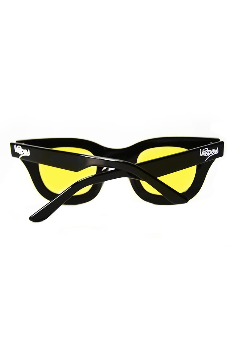 Wisdom Frame 3 43mm Round Sunglasses, Alternate, color,