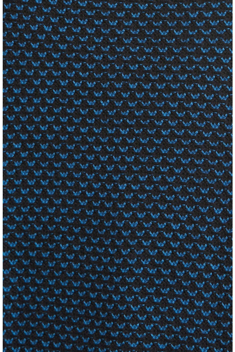 Funnel Neck Sweater, Alternate, color, BLACK- BLUE PATTERN