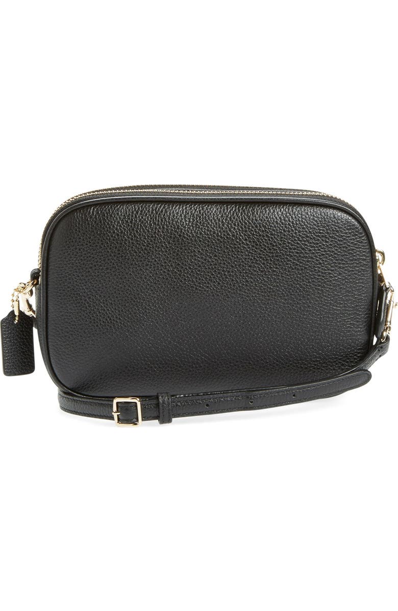 COACH Convertible Leather Crossbody Bag, Alternate, color,