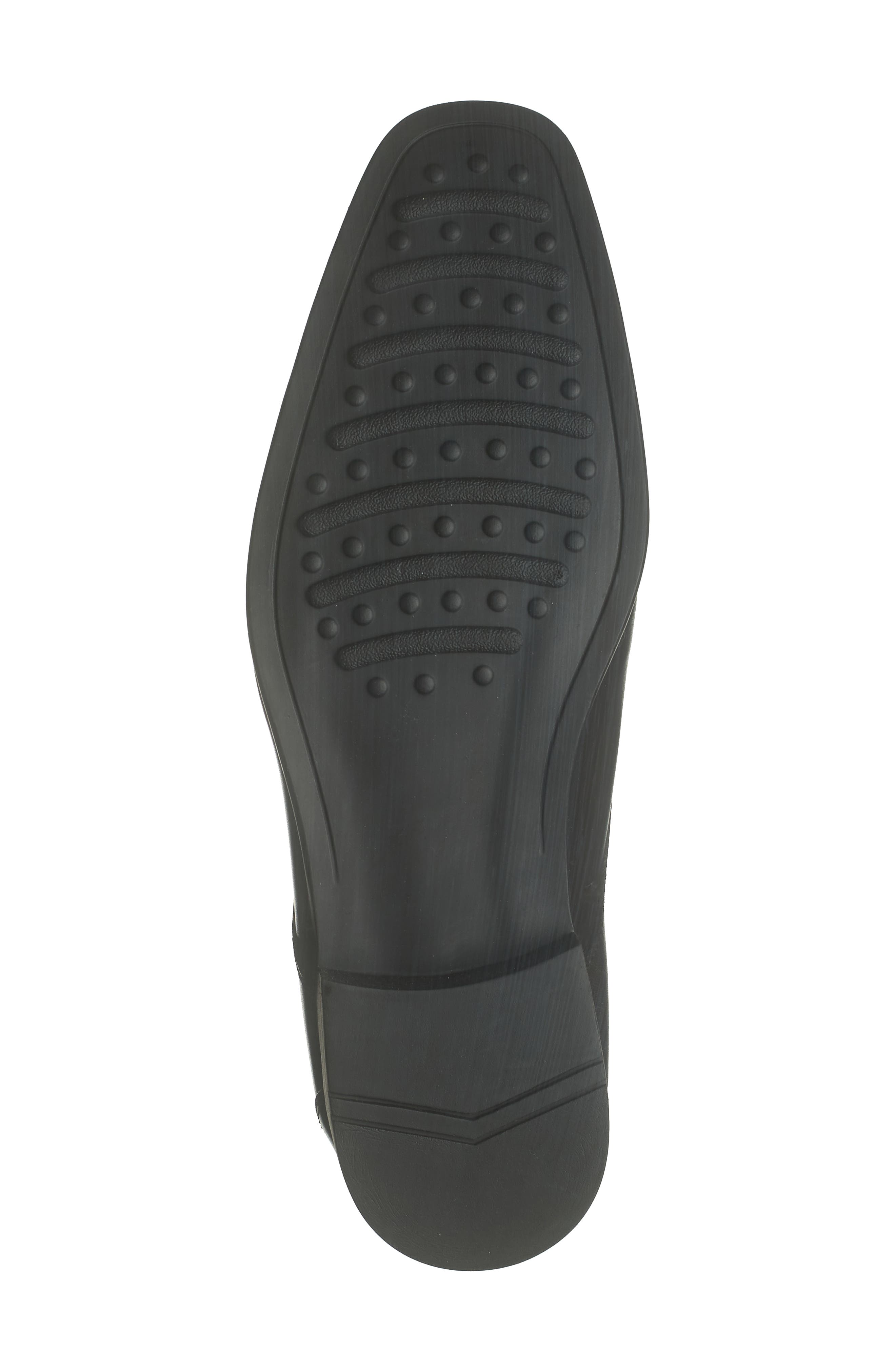 Rush by Gordon Rush Dylan Leather Derby, Alternate, color, Black