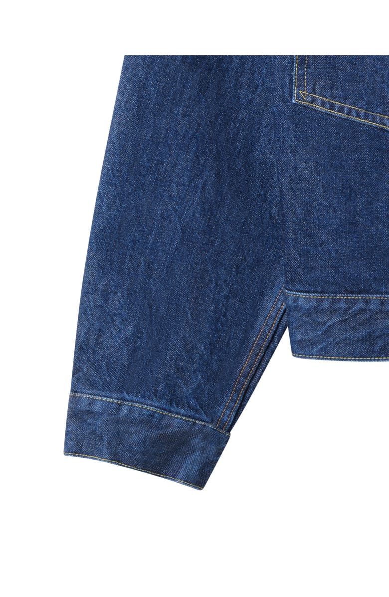 Fortela Cisco Japan Indigo Rinse Denim Jacket, Alternate, color, Blue