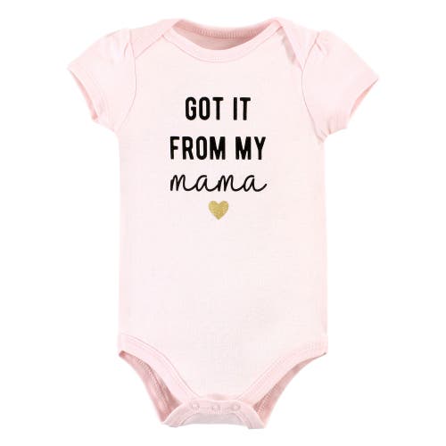 Hudson Baby Cotton Bodysuits 3-pack