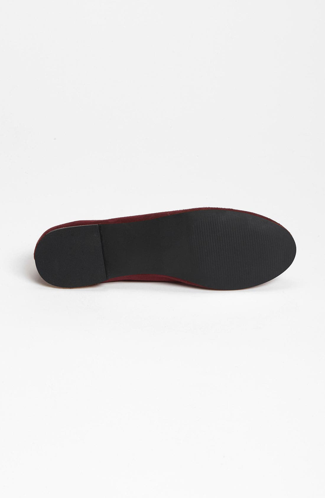 'Chaufur' Flat, Alternate, color, BURGUNDY SUEDE