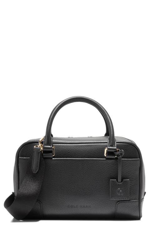 Beverly Small Leather Satchel