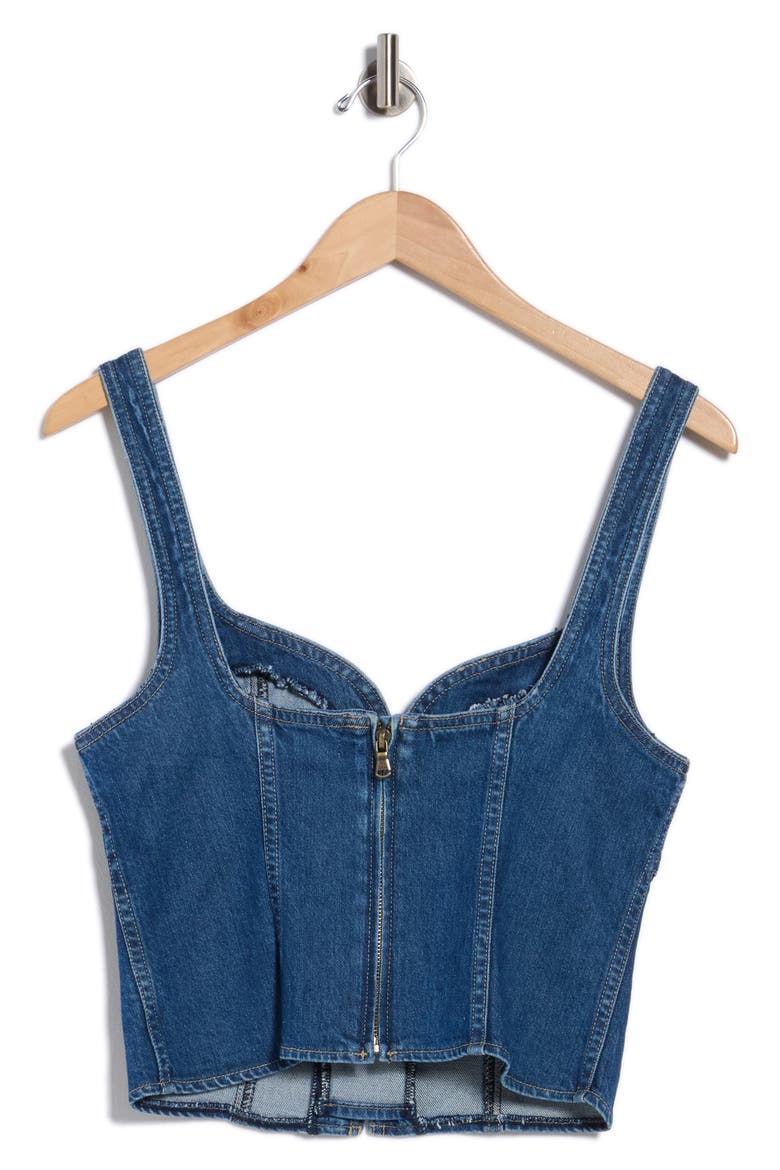 Nayeli Corset Tank, Alternate, color, REDFORD