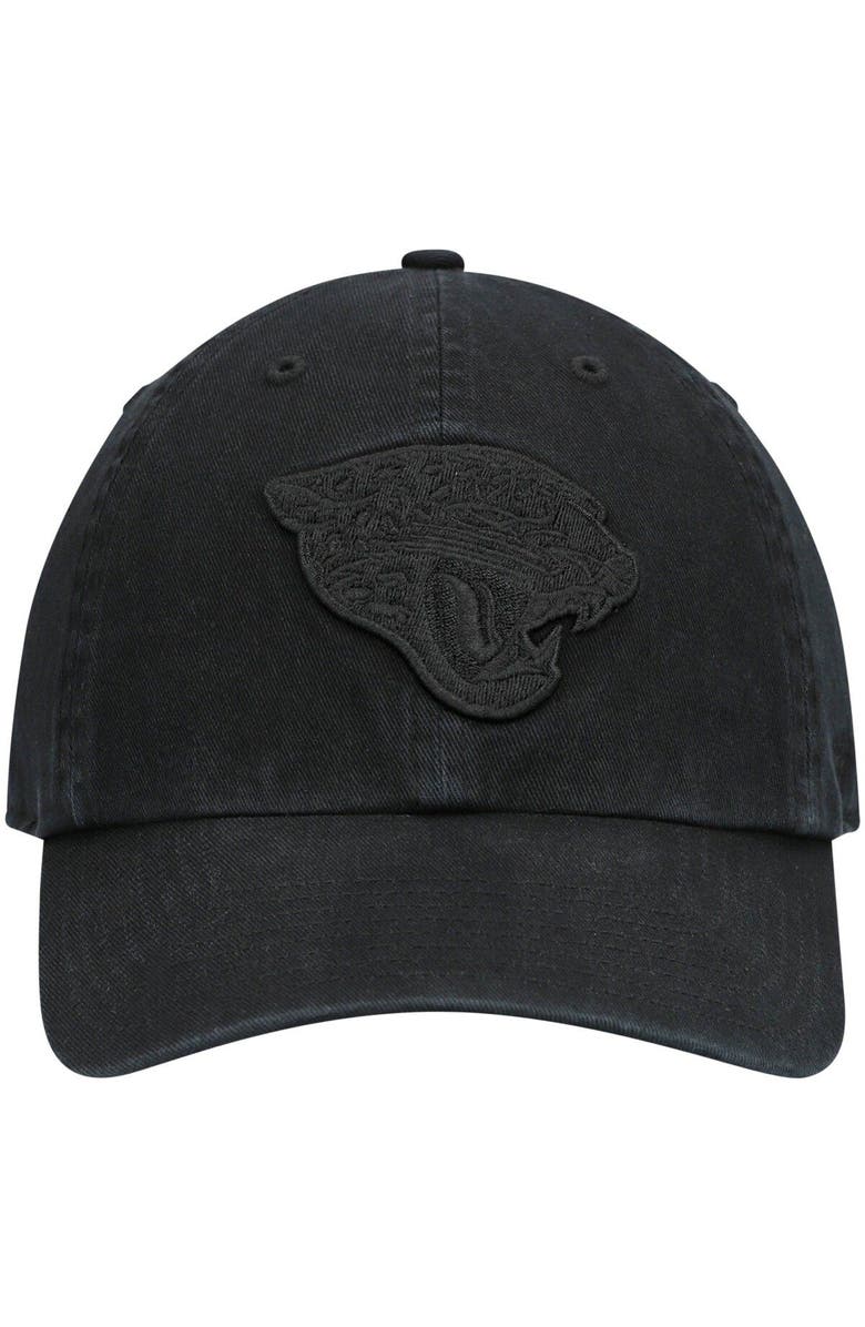 '47 Men's '47 Black Jacksonville Jaguars Team Tonal Clean Up Adjustable Hat, Alternate, color, Black