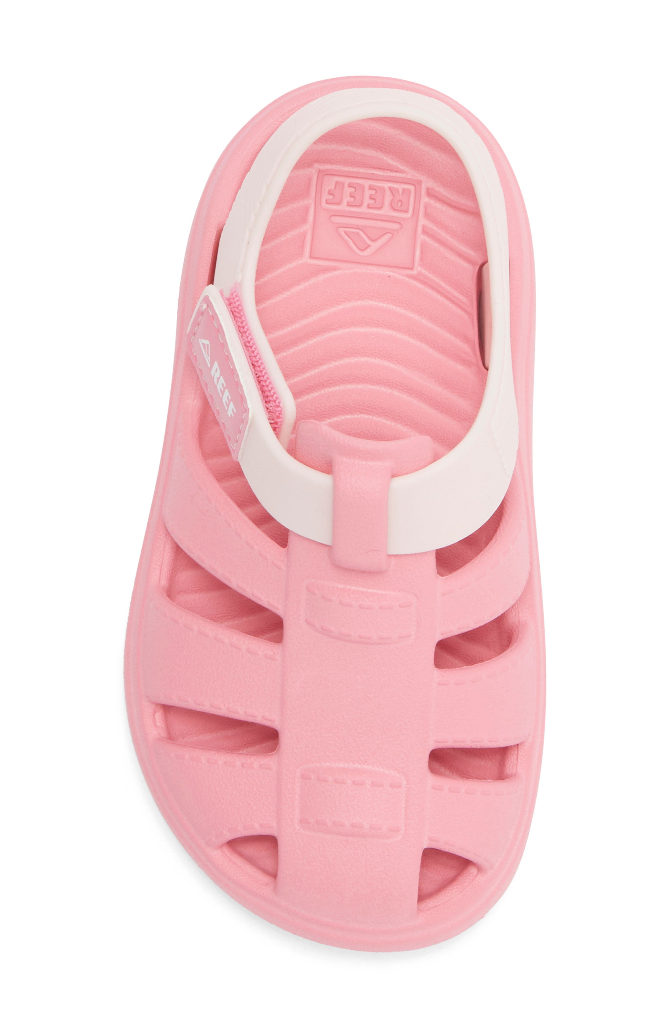 Reef Kids' Totally Beachin Fisherman Sandal, Alternate, color, Glitter Pink
