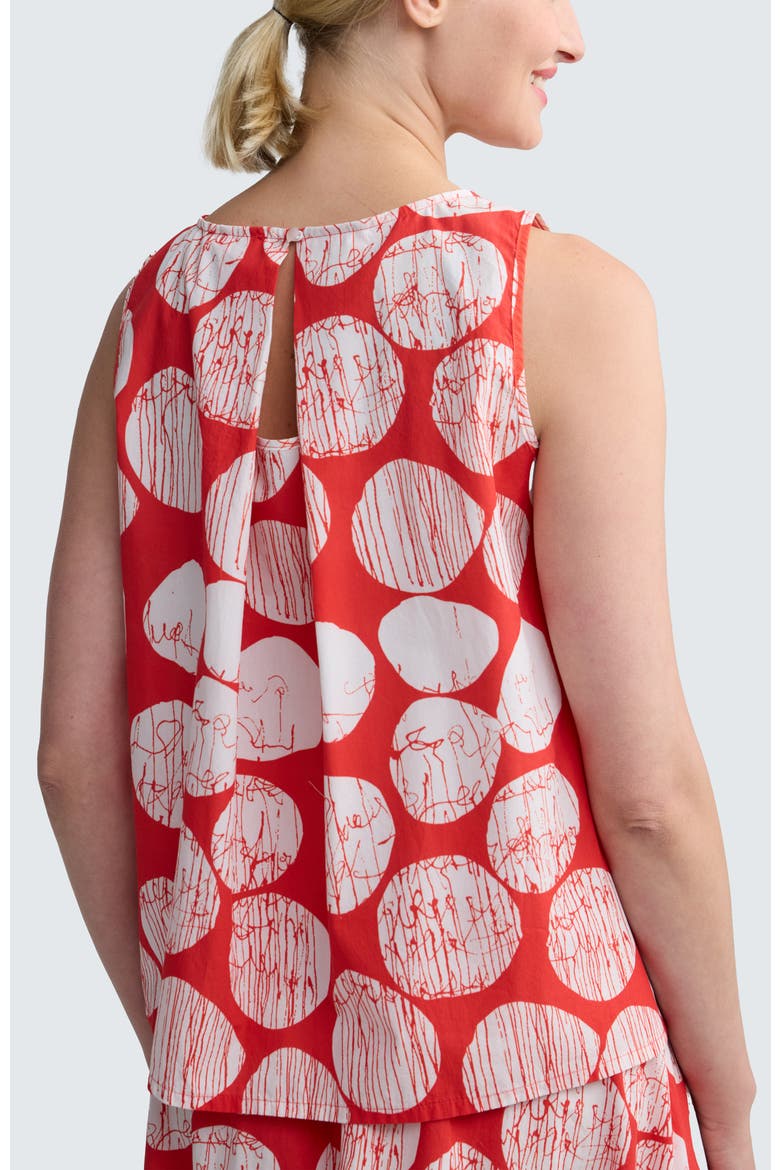 Orla Printed A-Line Top, Alternate, color, Mandarin Print