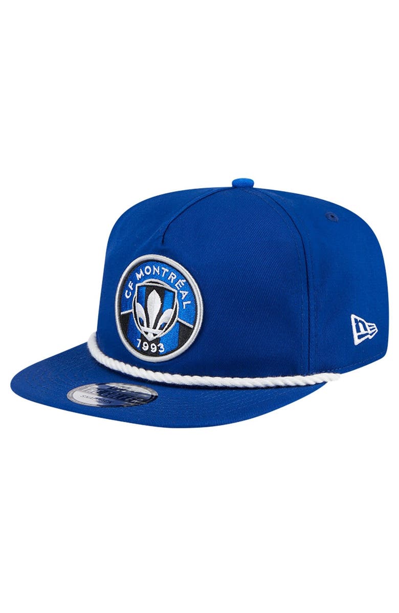 New Era Men's New Era Blue CF Montreal The Golfer Kickoff Collection Adjustable Hat, Alternate, color, 
