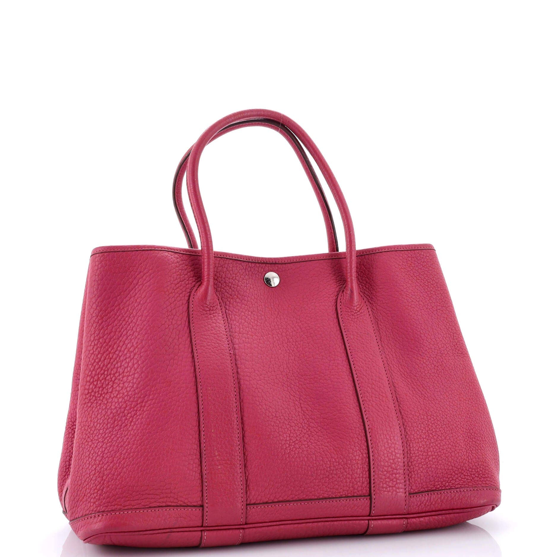 Pre-Owned Hermes Garden Party Tote Leather 36, Alternate, color, 