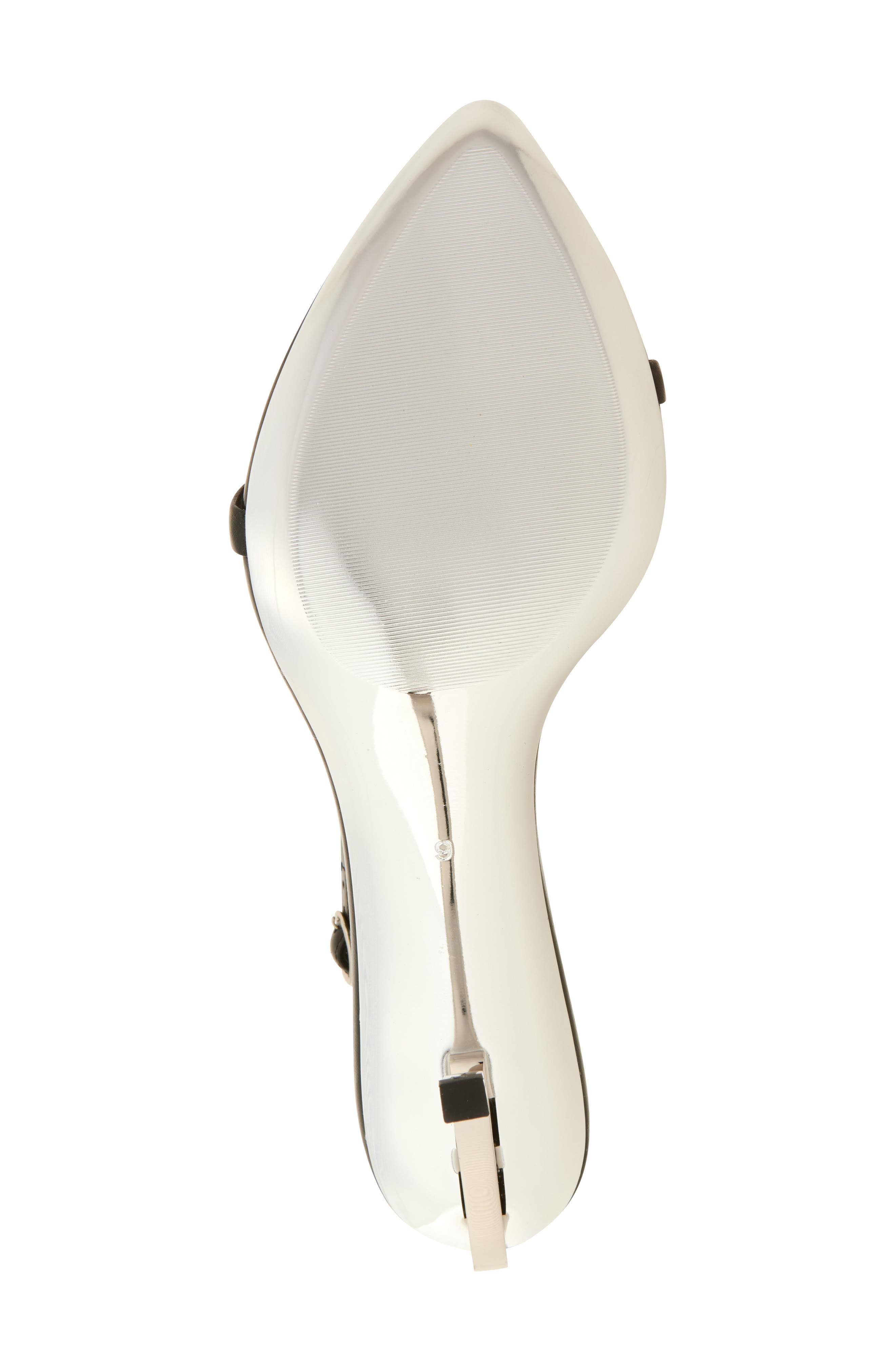 Jeffrey Campbell Obsession Ankle Strap Sandal, Alternate, color, Black Silver