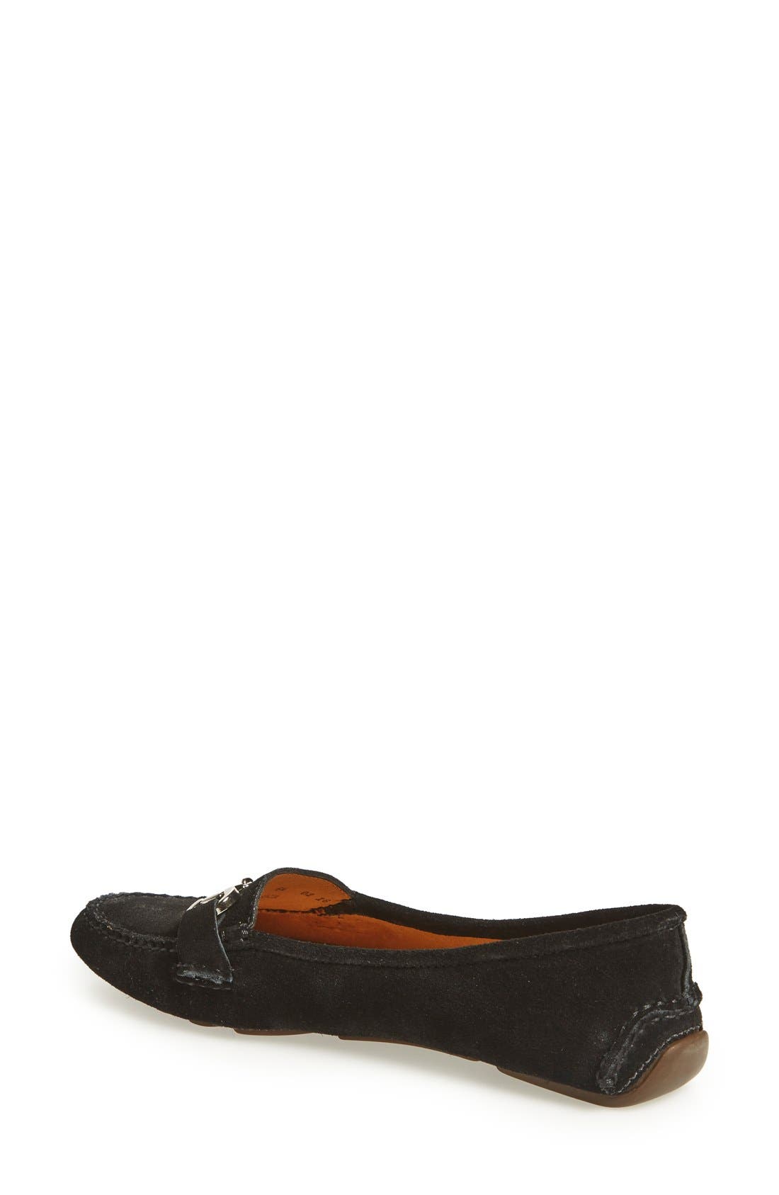 'Carrie' Loafer, Alternate, color, BLACK
