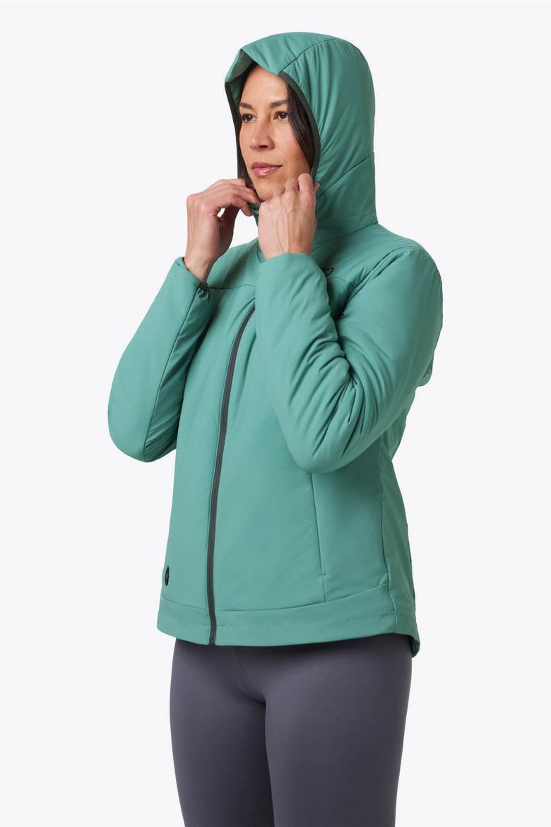 Women's Luma Heated Jacket, Alternate, color, Teal