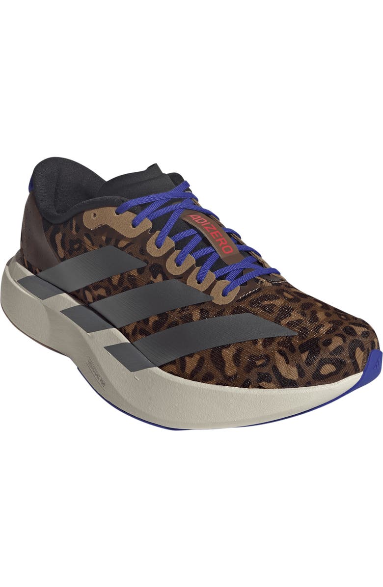adidas Adizero Evo SL Running Shoe, Main, color, Preloved Brown/ Iron/ Blue
