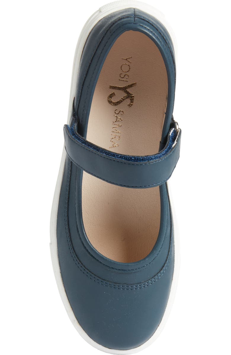 Yosi Samra Kids' Miss Adeline Mary Jane Shoe, Alternate, color, Navy