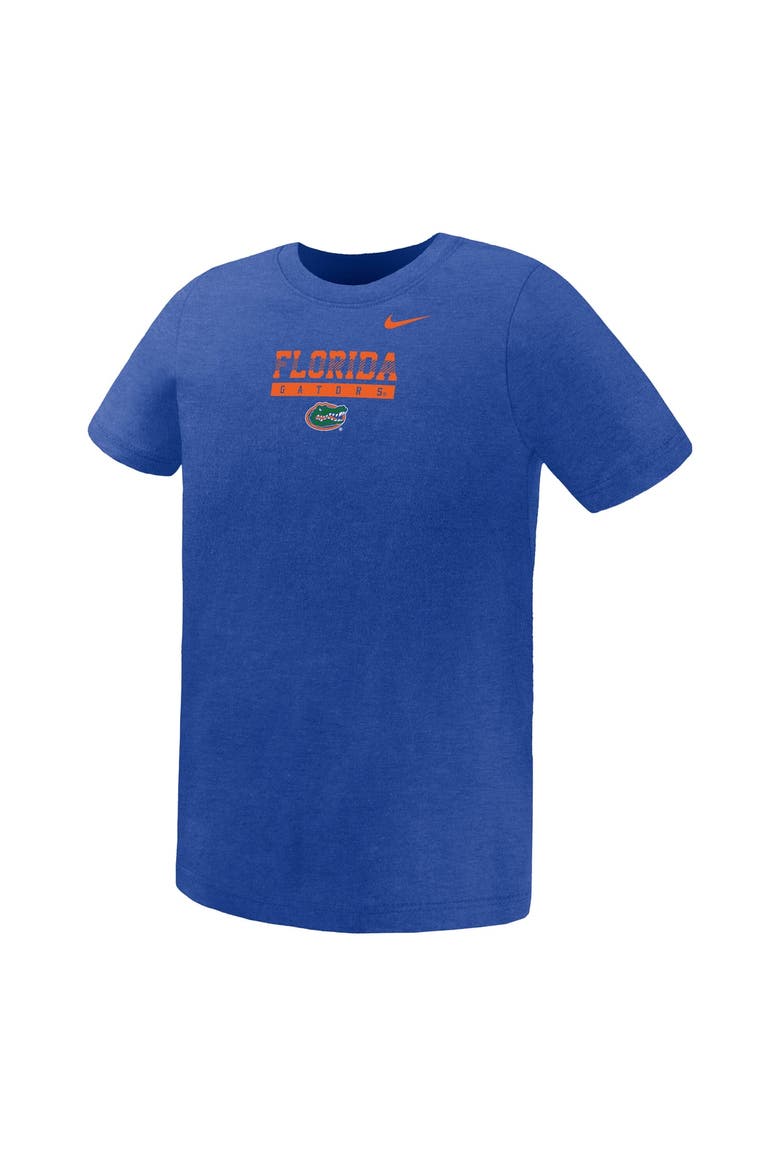 Preschool Nike Royal Florida Gators Name Bar Legend Dri-FIT T-Shirt, Alternate, color, Royal