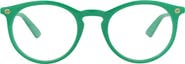 Gucci 52mm Round Optical Glasses