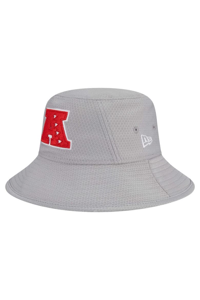 Men's New Era Gray AFC Merchandise 2025 NFL Pro Bowl Bucket Hat, Alternate, color, Gray
