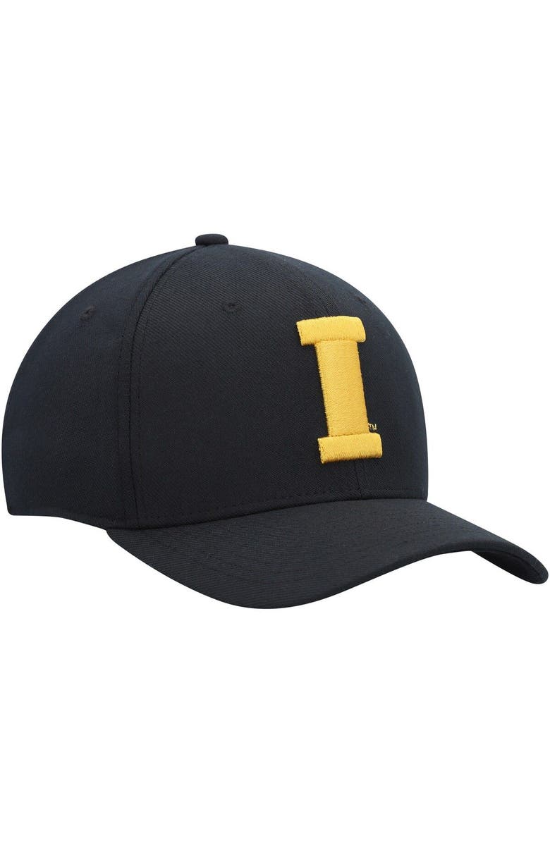 Nike Men's Nike Black Iowa Hawkeyes Classic99 Swoosh Performance Flex Hat, Alternate, color,