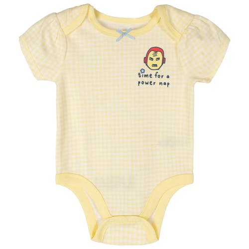 Marvel 5-pack One Piece Bodysuits In Multi